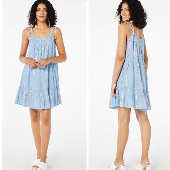 Roller Rabbit Tokano Dress in Blue, New with Tags - Picture 1 of 5